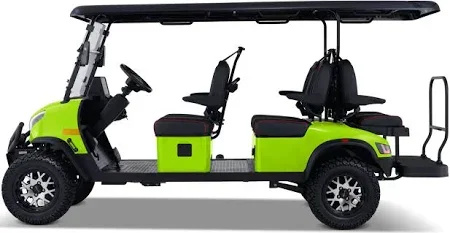 2024 Multifunctional 6 Person Electric Sightseeing Golf Cart Lifted Golf Carts With Speaker and Indepandent