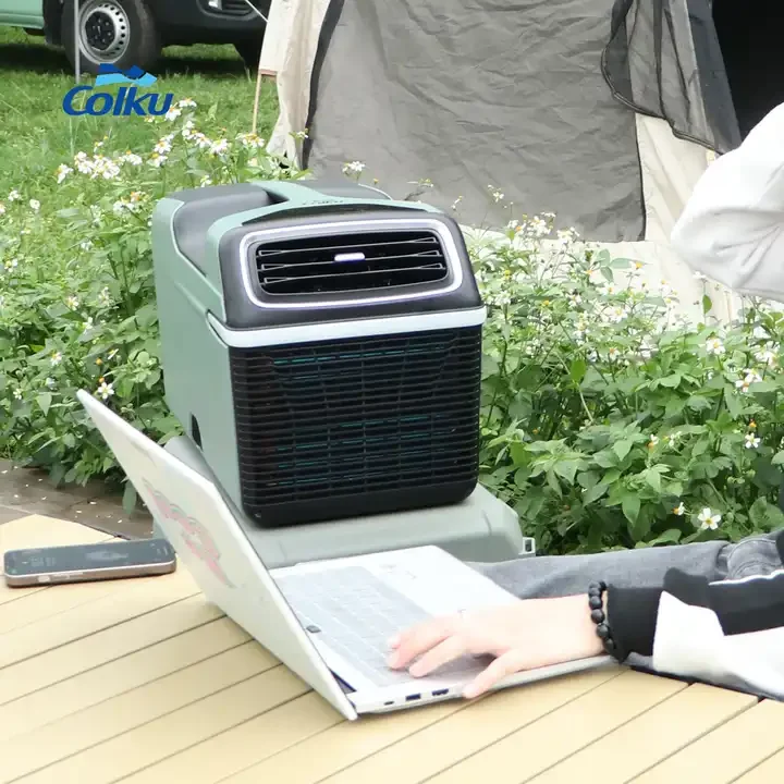 New design 600W Portable Air Conditioners Small Desktop Camper Air Conditioner for Camping