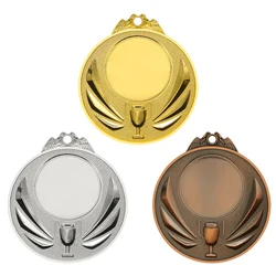 Sport Medal With Ribbon Medal Champions League Blank Medal Winning Commemorative Gift