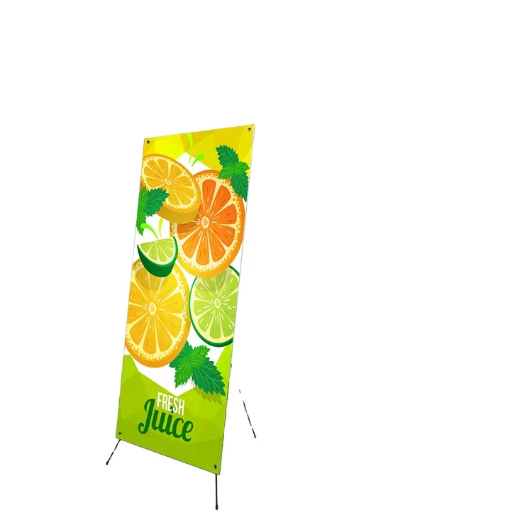 Wholesale 60*160cm 80*180cm Advertising X Banner  With Custom Free Digital Printing For Trade Show