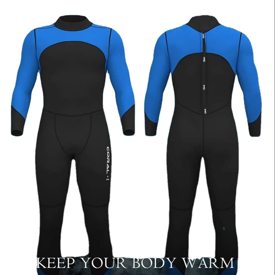 Sinodiving OEM Adult 3mm High Cost-Effectiveness Freediving wetsuits Elastic Neoprene Chest Surfing Wetsuit