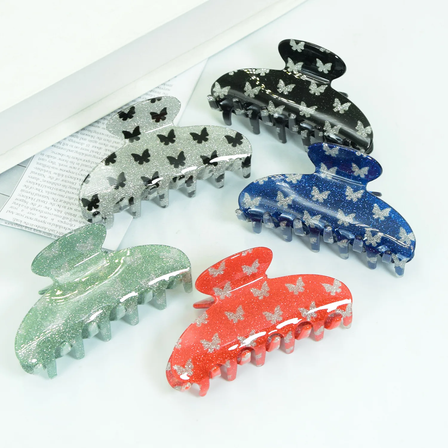 Зажим для волос 9 см