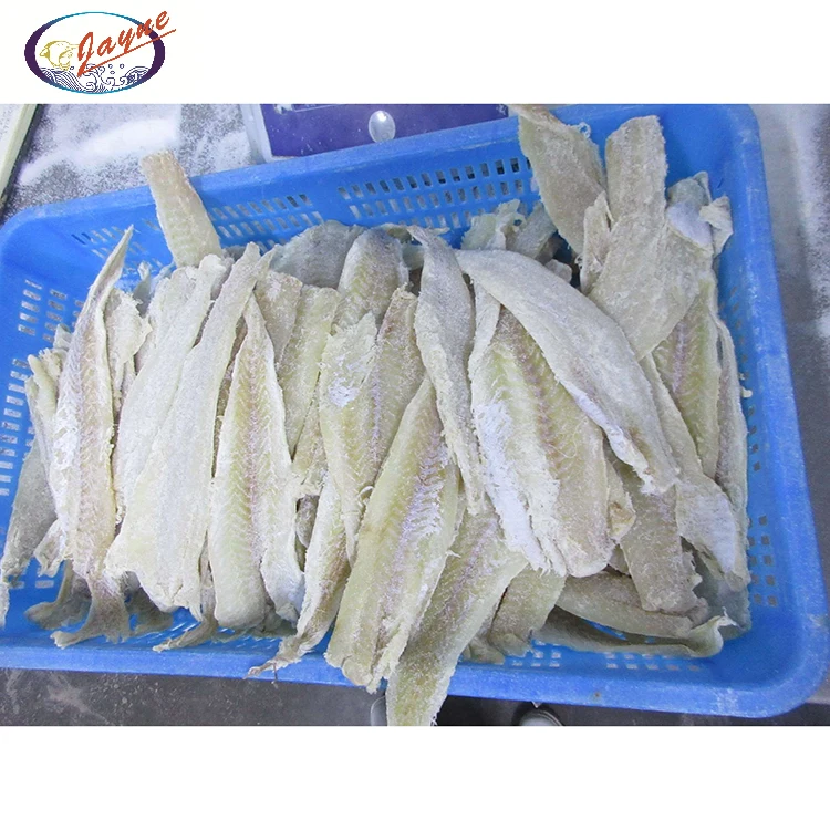 quality processing frozen dry salted alaska pollock theragra chalcogramma fillet detail