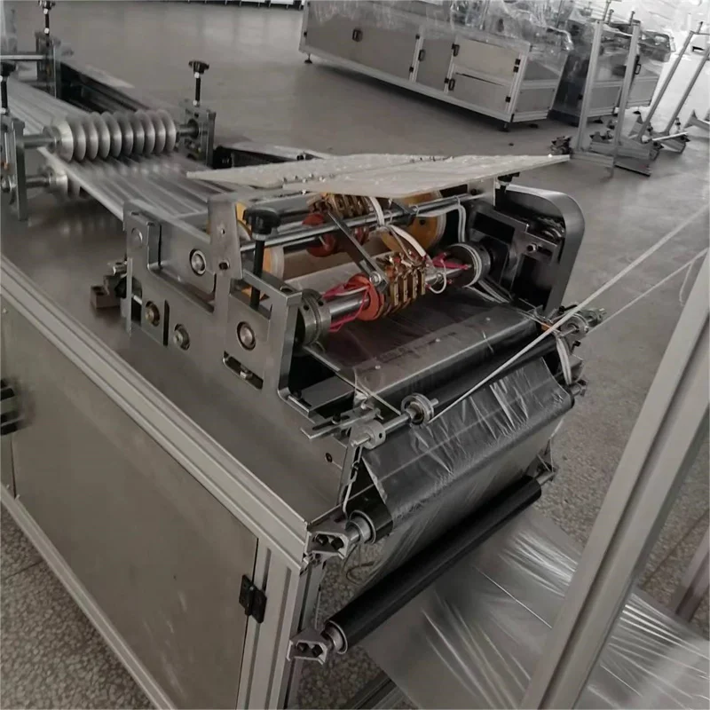 Automatic Plastic PE/CPE Bouffant Cap Making Machine Surgeon Cap Making Machine