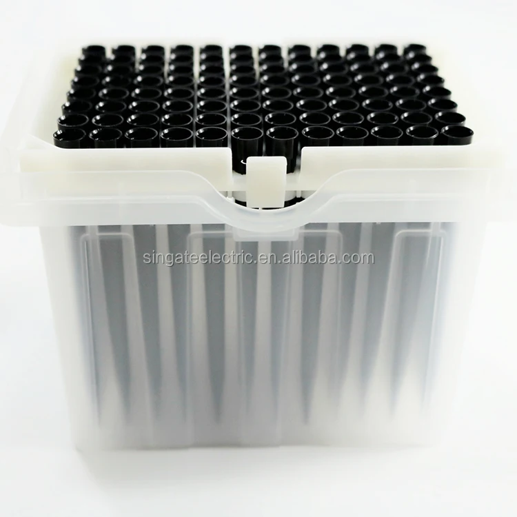 Wide Bore Conductive Robotic Pipette Tips 200ul 300ul 1000ul Sampling Tips Individual Packing