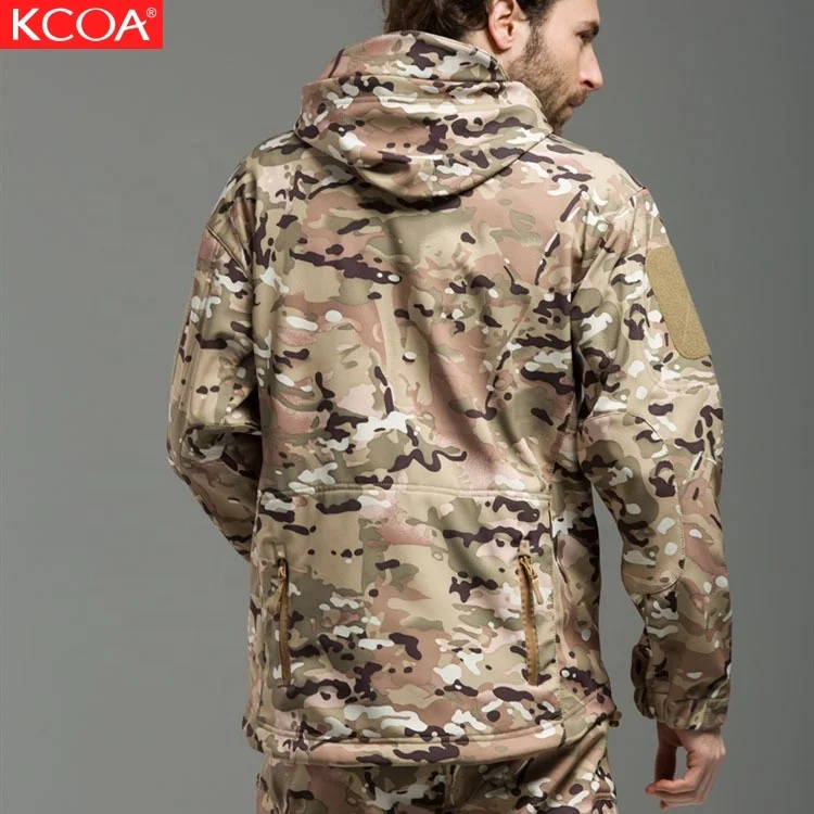 Custom Logo Print Winter Ski Sport Jacket Tactical Jacket For Mens