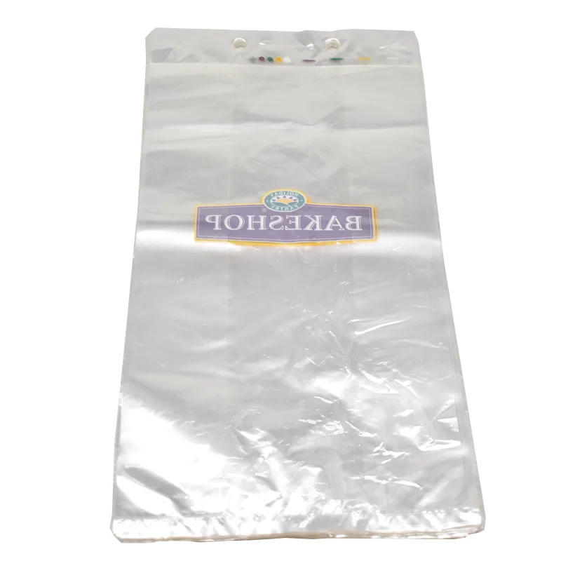 Yasonpack Factory Price Custom Logo Printing Plastic Ldpe Cpp Pp Wicket Bread Packing Bag For Bread