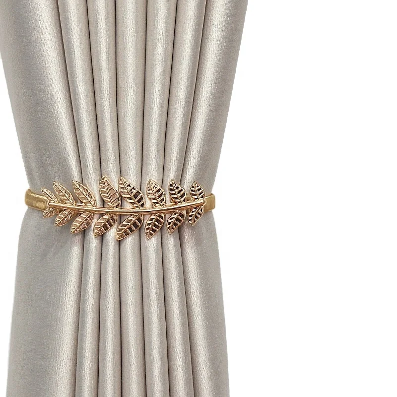 Curtain accessories  Iron Curtain bindings various shape  home decorative curtain buckle belt