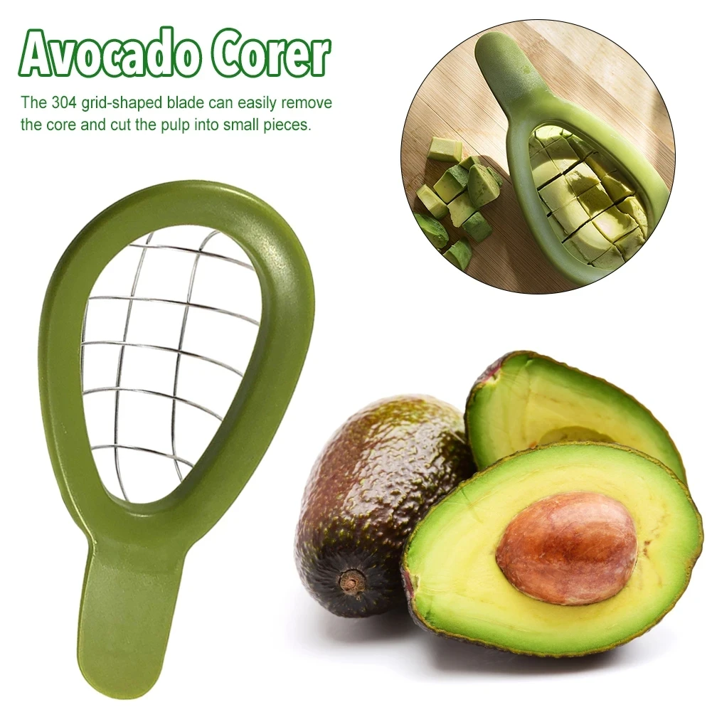 Multifunctional Stainless Steel Kitchen Gadgets Shea Corer Butter Separator Peeler Melon Fruits Vegetable Cutter Avocado Slicer