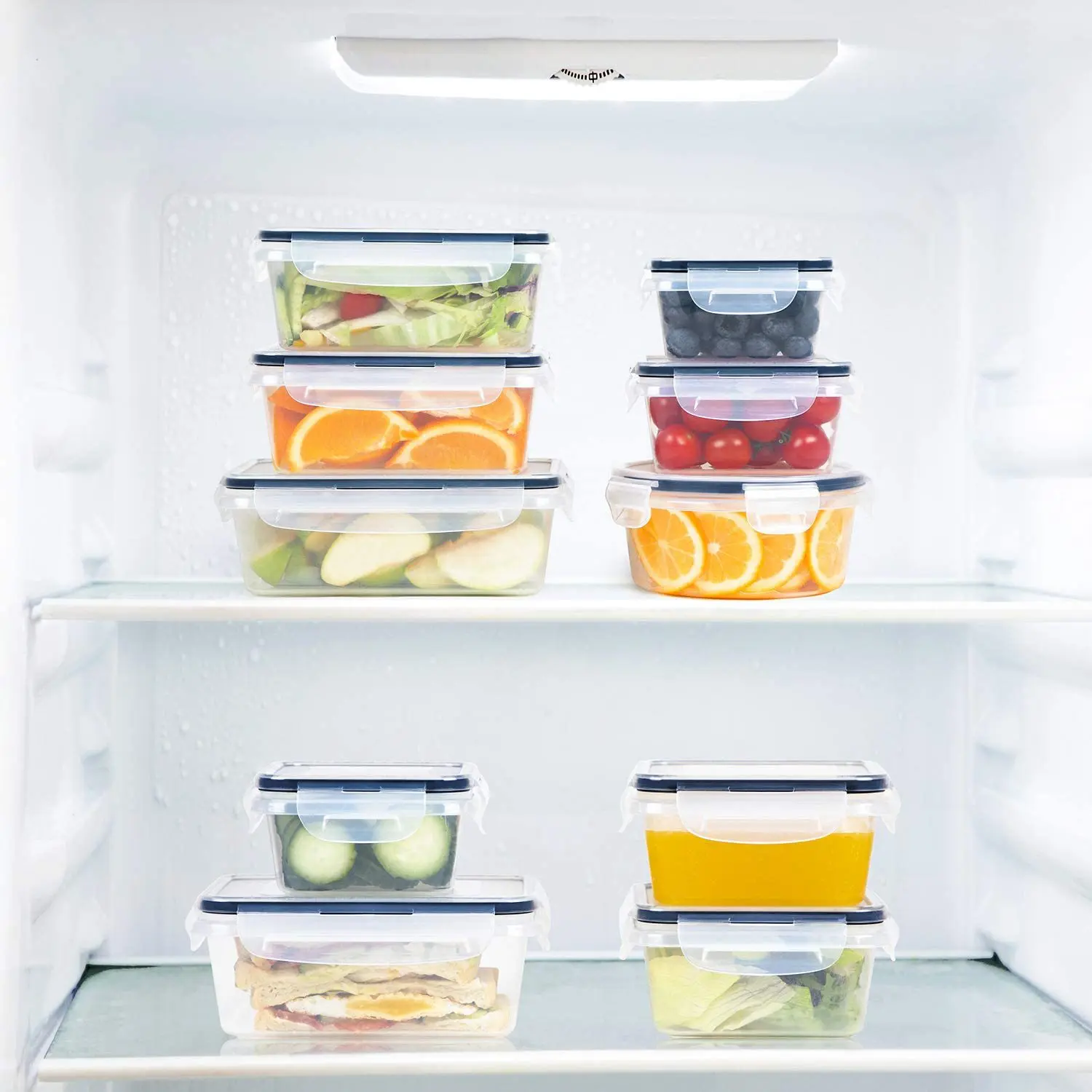 12 шт. стеклянные контейнеры для хранения продуктов