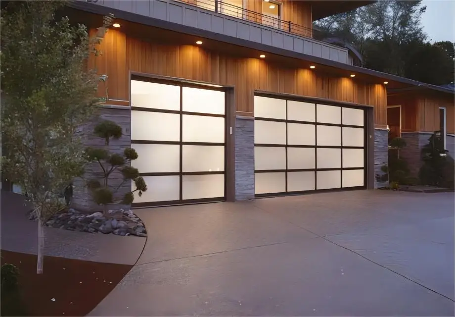Cheaper Automatic aluminum folding up down garage roller shutter doors factory direct prices