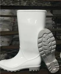 Custom Affordable Ladies Leopard Printed Plastic Gumboots