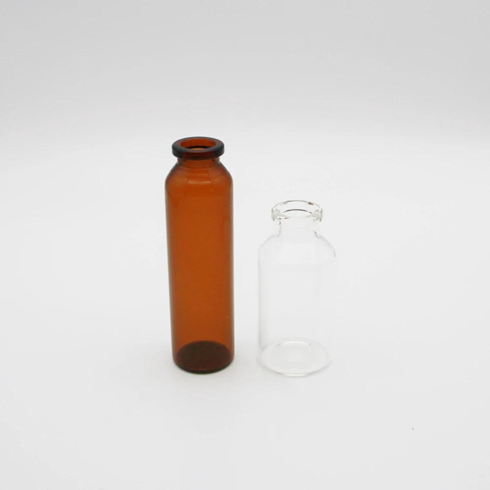 25m 30ml l pharmaceutical grade clear amber USP TYPE-1 glass vials