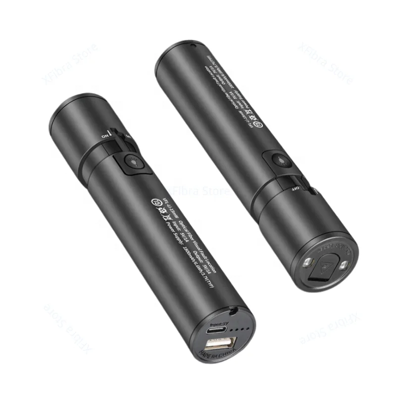 NEW Optical Fiber Tester Laser Pen VFL Type Visual Fault Locator 15mW-50MW LED Light