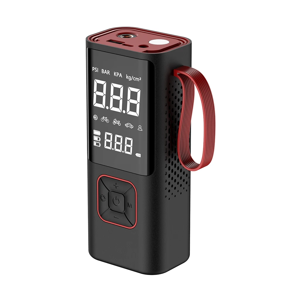 Latest Car Tyre Air Pump with Digital Screen Display 150PSI Fast Inflation Pump Tyre Compressor 6000mAh 80W Air Pump