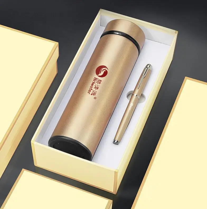 Корпоративный подарочный набор роскошный подарок рекламные товары ноутбук с зонтиком флэш-динамиком