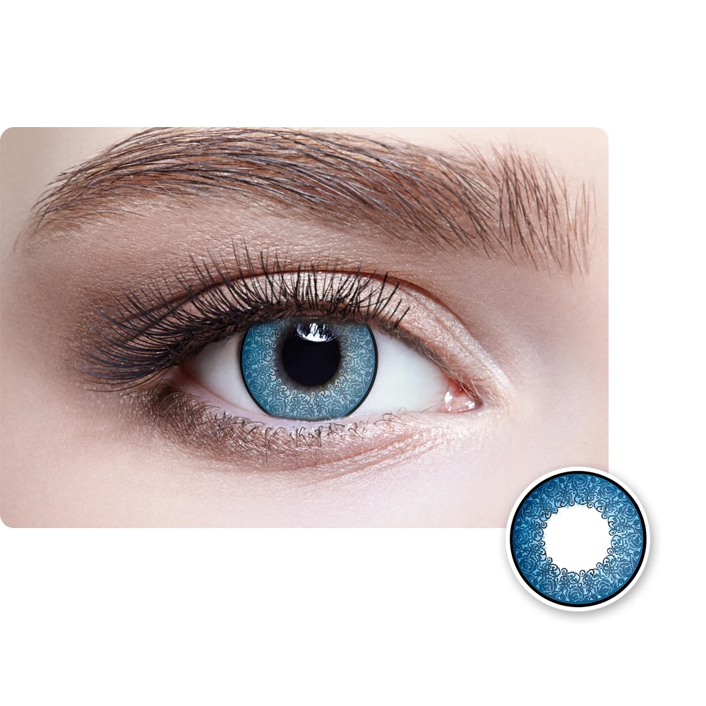 HD Aurora color contact lenses wholesale South Korea new cheap cosmetics contact lenses