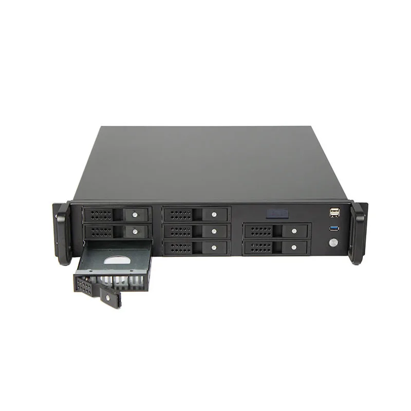 2U 8 bays Горячая замена хранения rackmount корпус сервера горячая распродажа