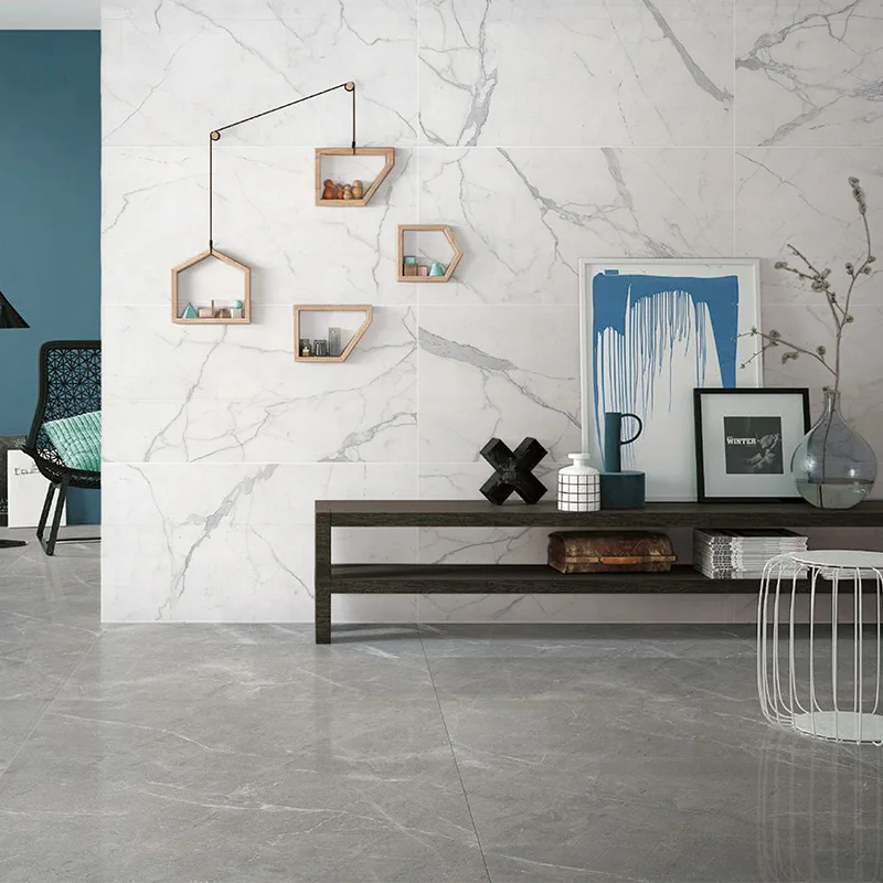 White Floor Tiles Ceramic 60x60 60x120