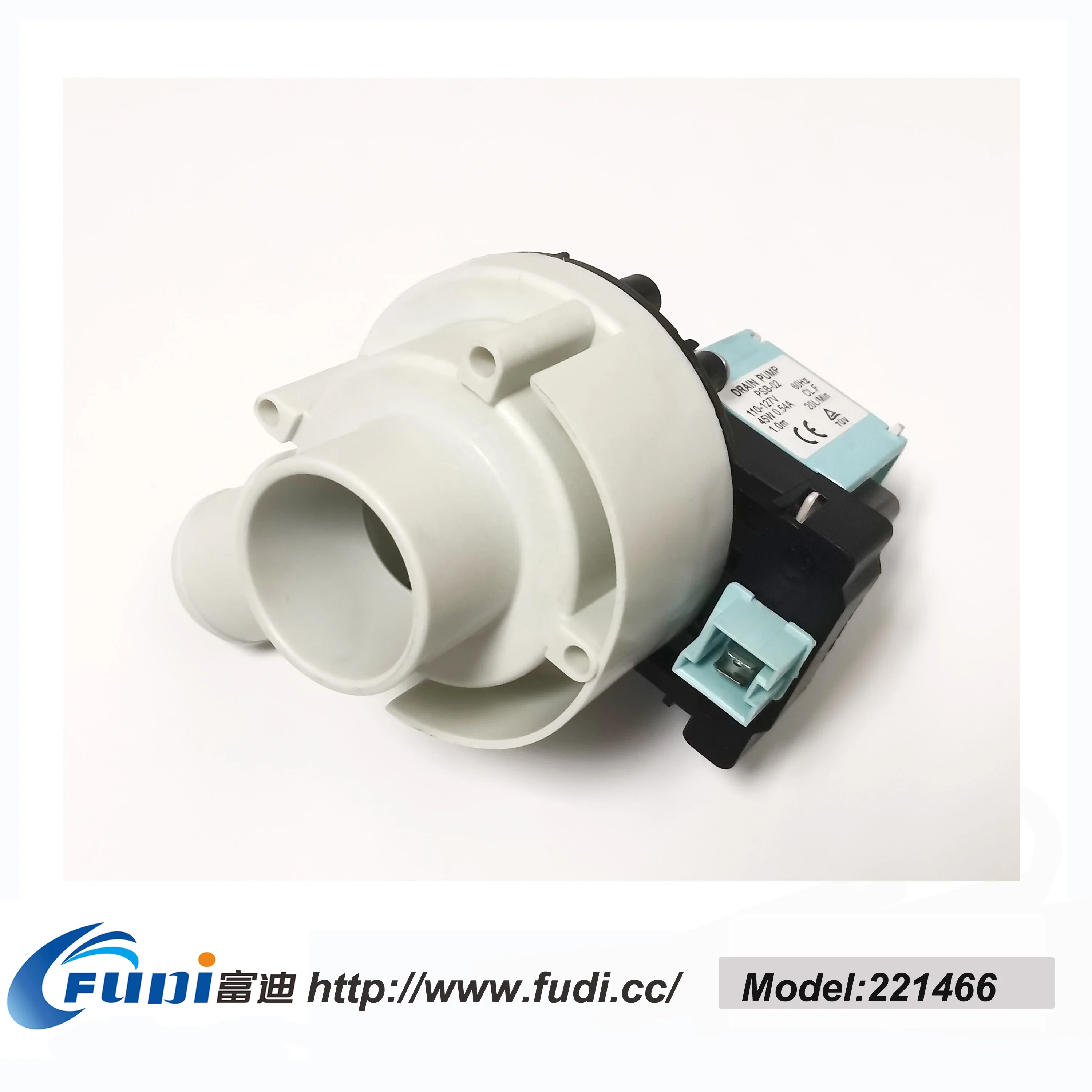 
MABE Washing Machine Drain Pump Motor 35W For Washer (Diameter of pump lid :39*31mm) 