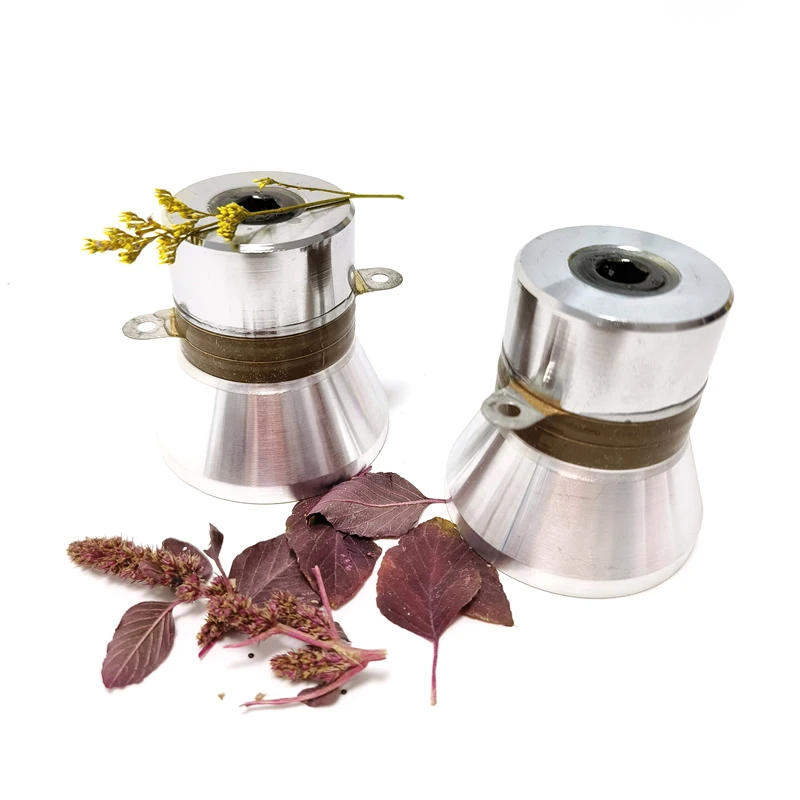 Customized 33KHz 60W PZT8 Ultrasonic Oscillator Piezoelectric Transducer For Cleaning Machine