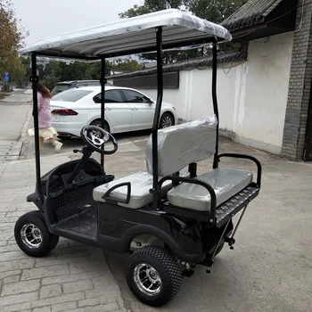 Cheap 2+2 Lifted Golf Cart Buggy  4 Seater Battery Operated Golf Cart