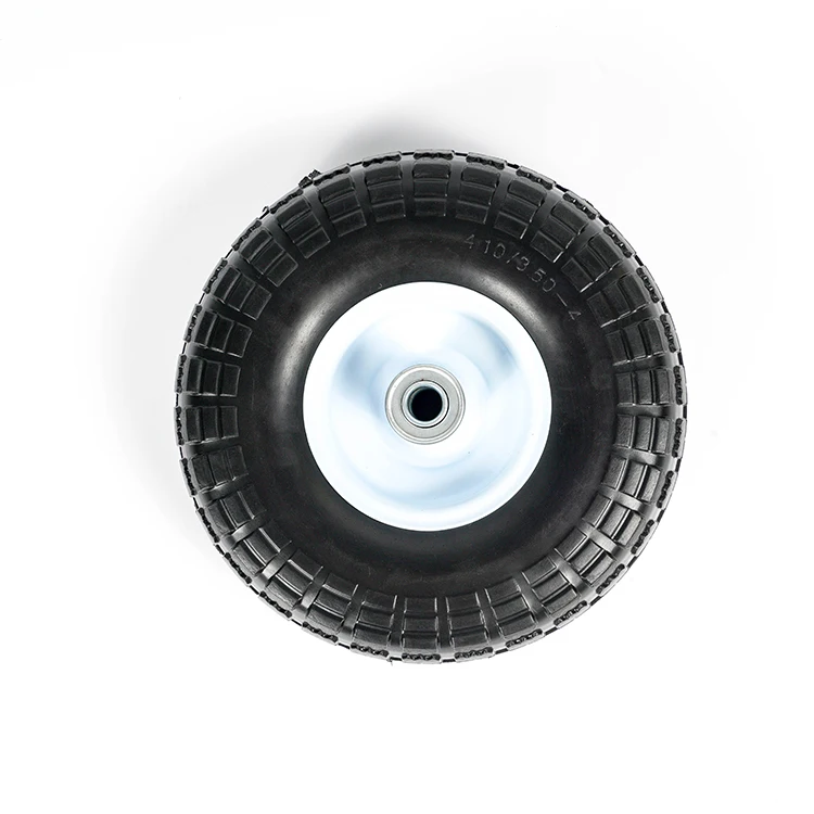 Высокое качество плоские свободные шины твердые PU пены 4 10/3 50-4 утилита садовые тележки колесики