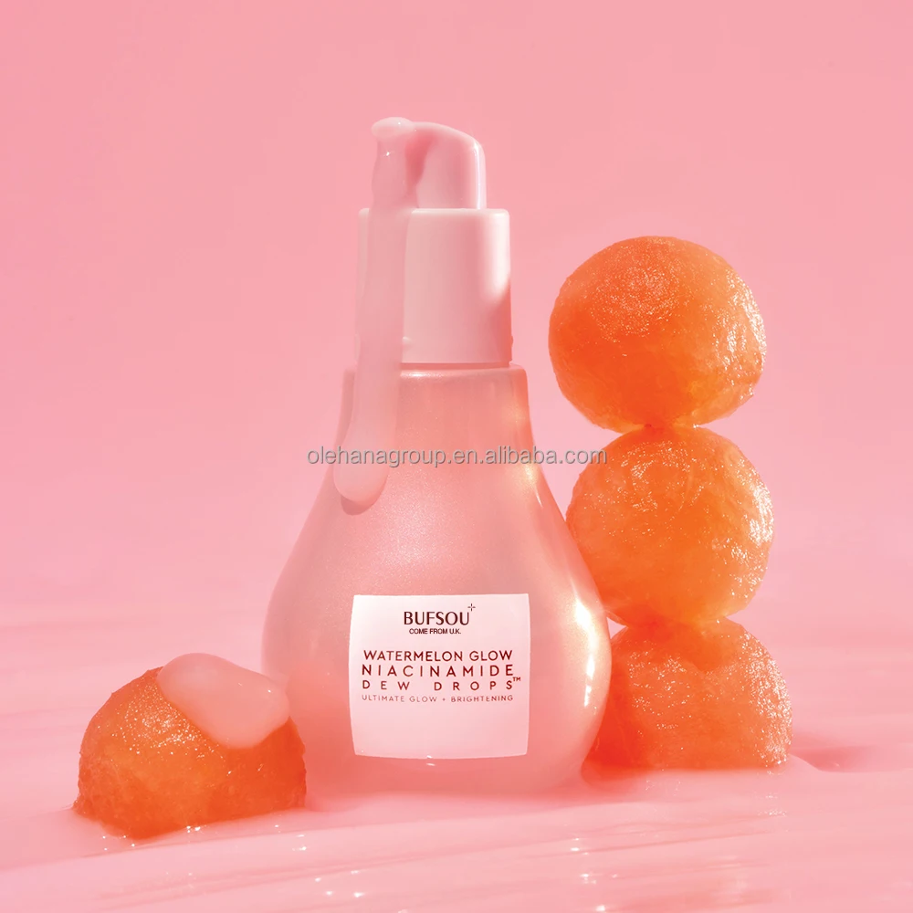 Private Label Korean Anti Age Glowing Serum Pore Shrinking Whitening Niacinamide Antiwrinkle Vitamin C Face Serum for Face