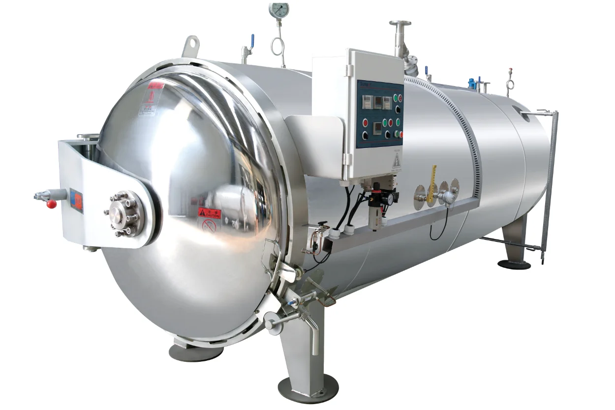 SUMPOT HOT SELLING for coconut milk automatic shaking water spray sterilization retort