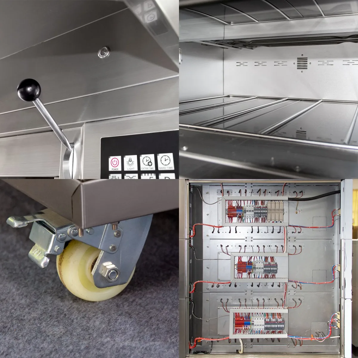 Commercial 3 Deck 9 Trays Luxury Baking Oven Machine Bread Electric Oven