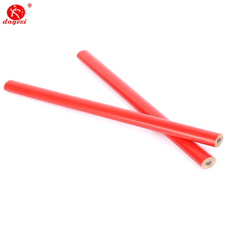 New Carpenter Hb Pencil For Construction Workers Sales Standard Pencil Wholesale Environmental Friendly Wooden Pencil Set