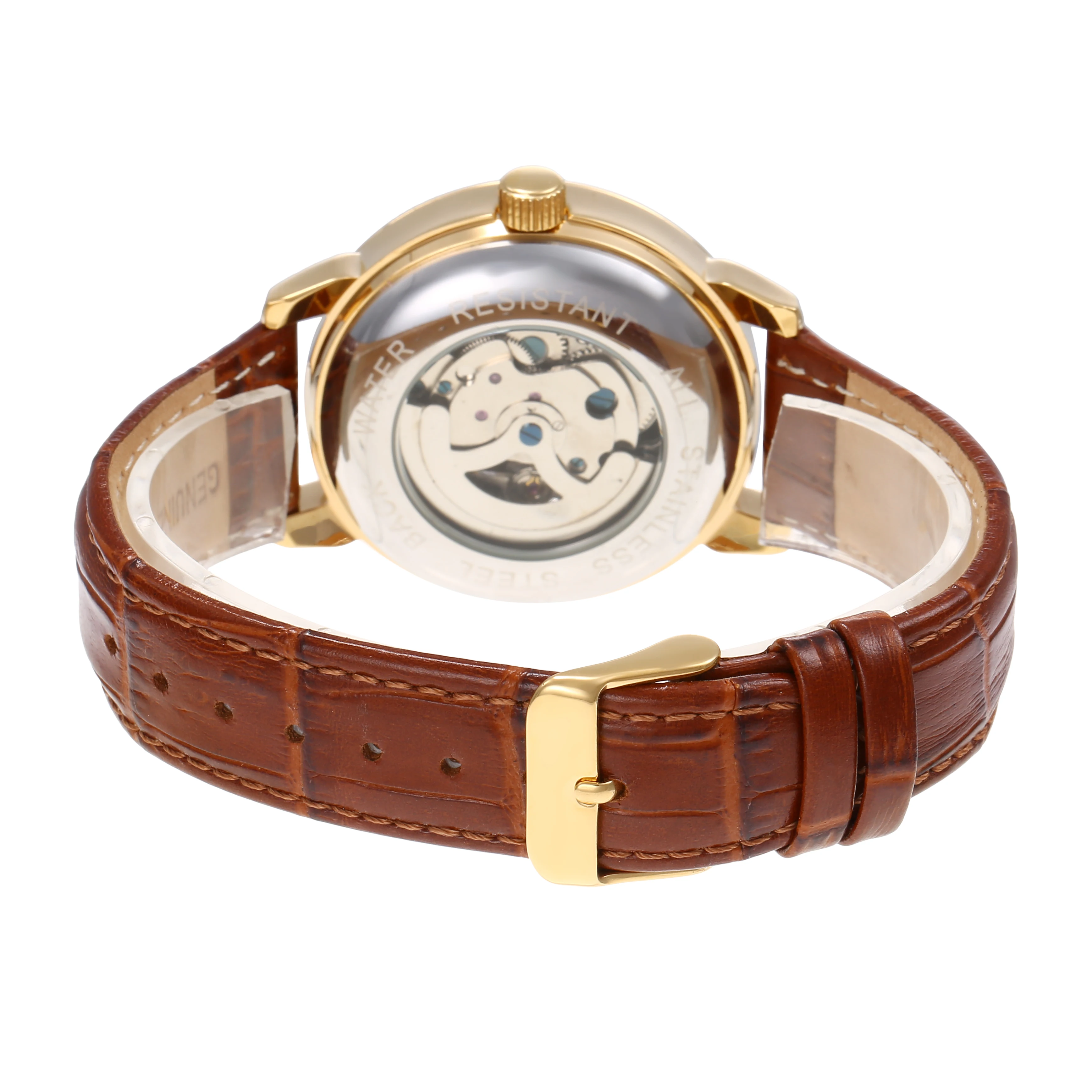 Luxury Men Mechanical Watch Steel Strap Waterproof 10atm Automatic Business Watch