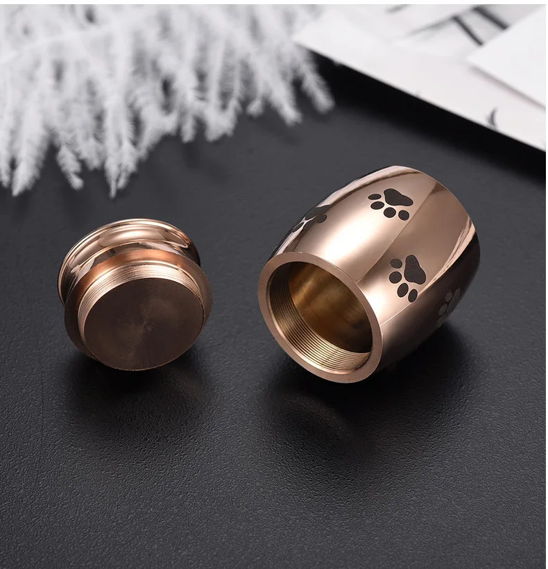 Metal Stainless Steel Pet Cremation Urns for