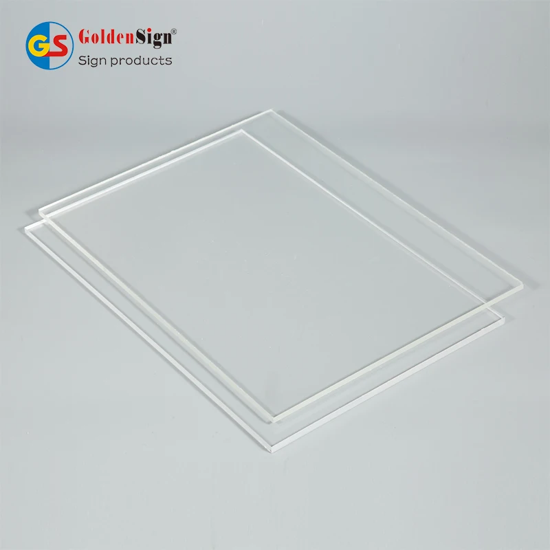 4ft x 8ft clear perspex cast 4mm plastic organic glass de acrilico acrylic sheet