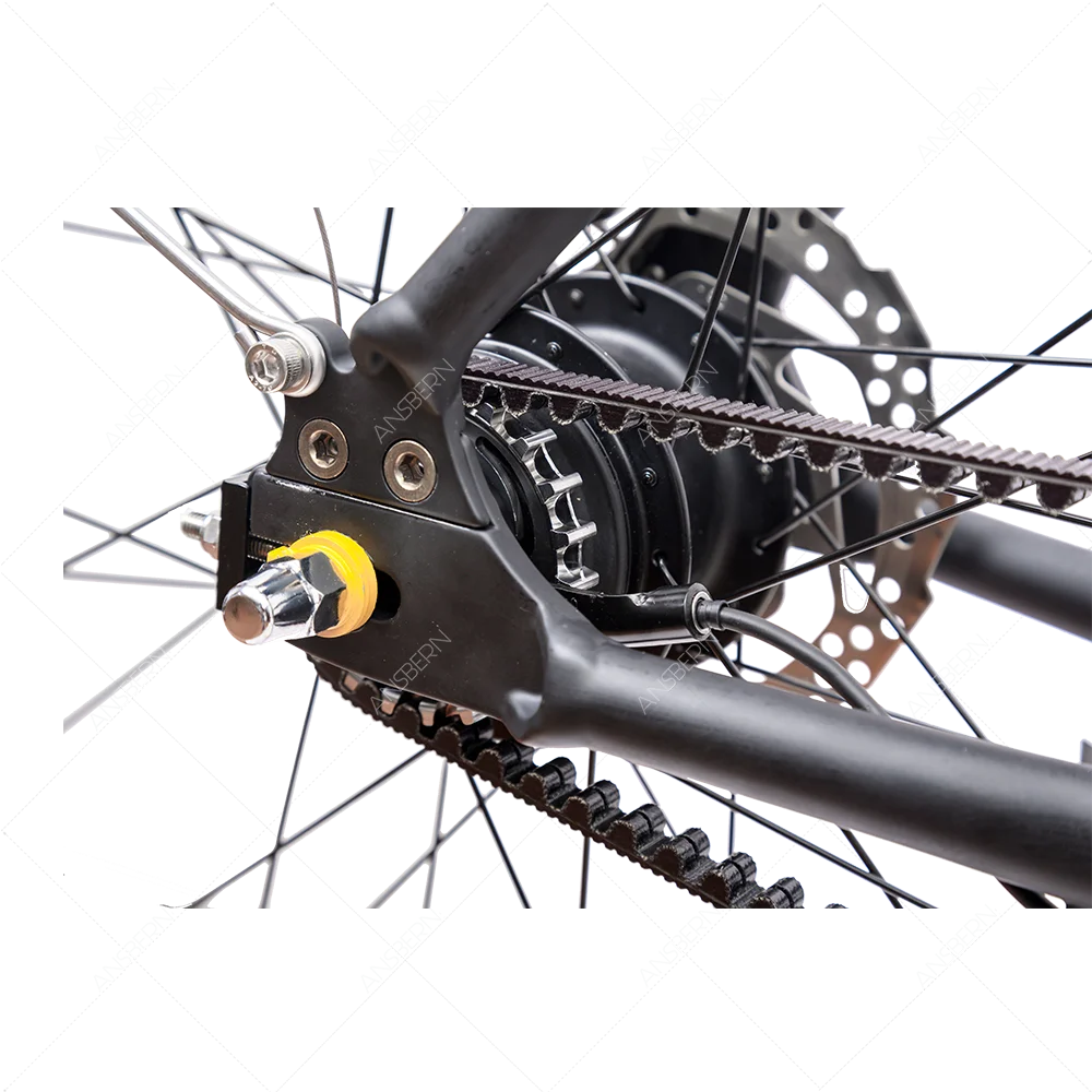 Ansbern New Design 700C Rim Microshift 8 Speed Road City Bike Belt Drive in Bicycle