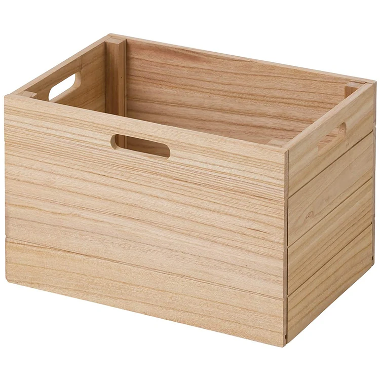 20 years Factory Custom pine wood storage box decorations for home