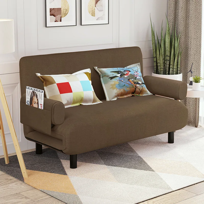 STG Office Furniture Foldable 1/2 /3Seat Sofa Bed for Home Office or Workshop for Living Room Bedroom Apartment Home Bar