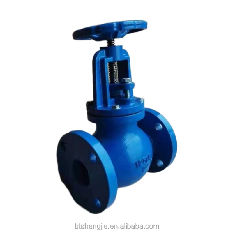Manual Type Dn15-dn400 Pn16 J41h-16c Manual Operated Cast Iron Bellow Seal Globe Valve