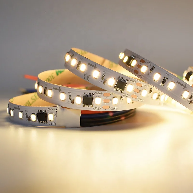 SMD2835 White single color digital led strip 50mm 6leds pixel smart led strip light