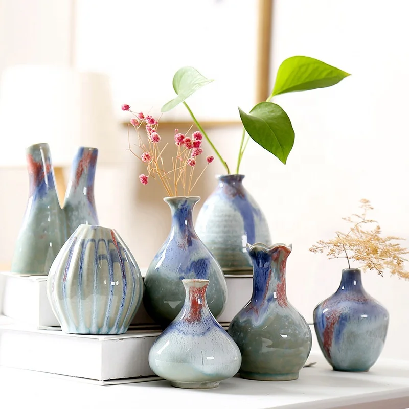 Special Design Style of  Glazed Decorative Modern Floral Vase for Home Decor Living Room Centerpieces and Events