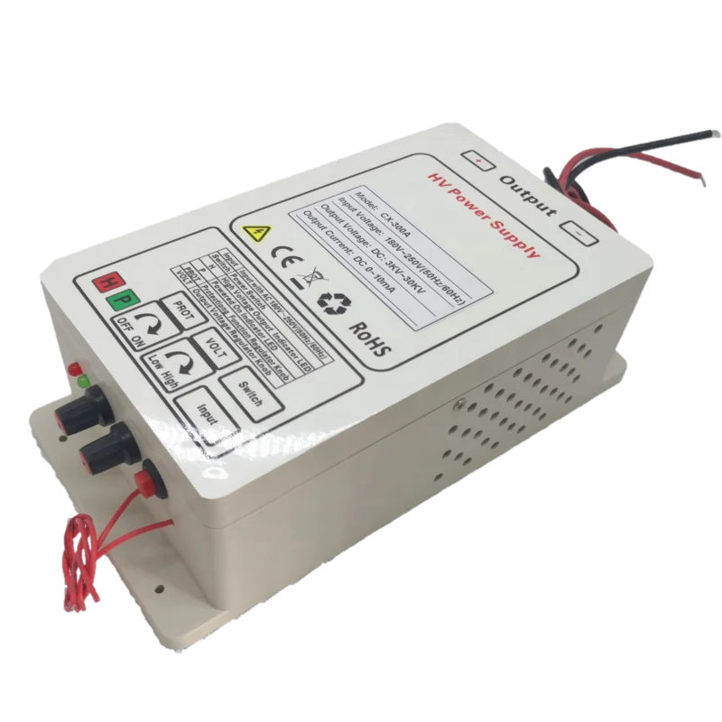 high voltage power supply 30KV   Single output for lectrostatic air cleaner, electrostatic colector,Electrostatic spraying