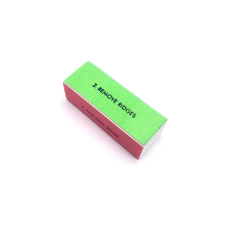  free sample 4 way colourful Prepackaged polish shine nail buffer Hand Care sanding polishing file