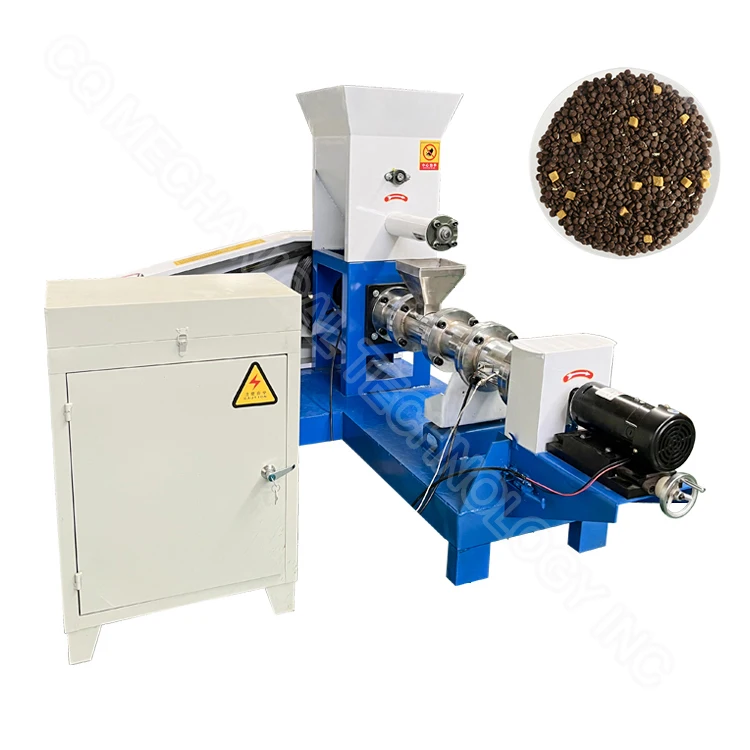 Small Fish Feed Pellet Mill Making Floating-fish-feed-making-machine Nylon Fishing Line Extruder Machine