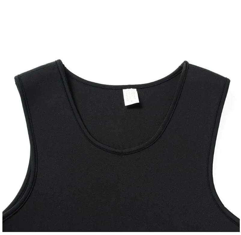 
Large Size Everyday Shaping Black Neoprene Body Shaper Slimming Vest For Men 