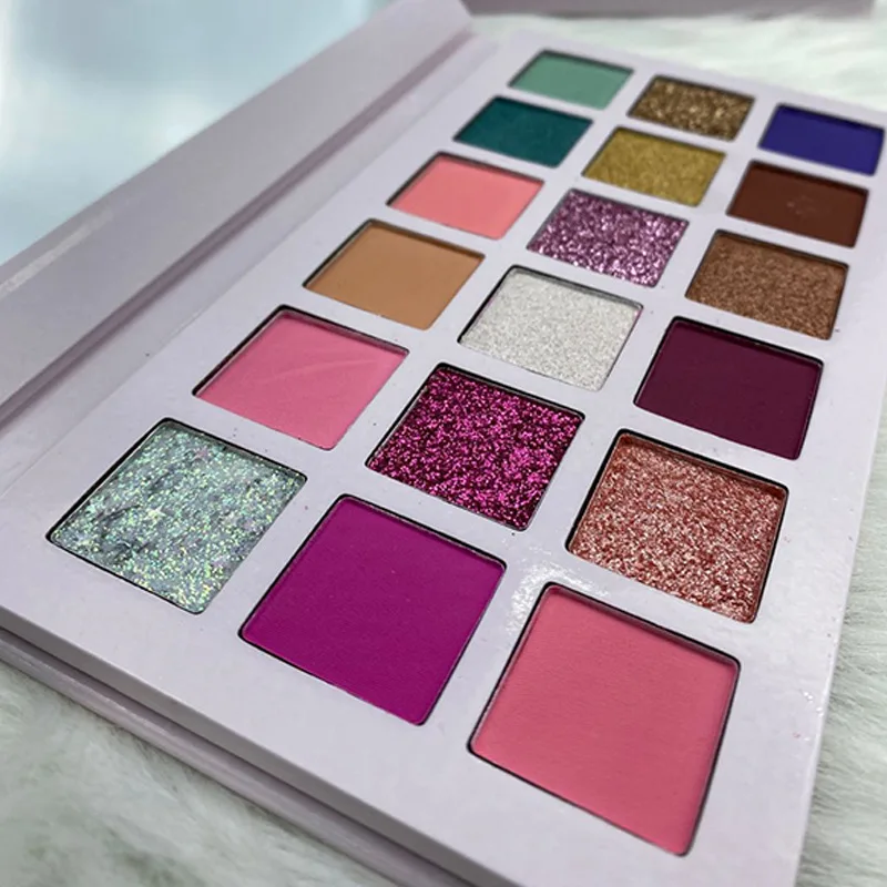 Eyeshadow Eye Shadow Pallet Makeup Wholesale 18 Colors Long Lasting Custom Logo Cruelty Free Nude Eyeshadow Palette