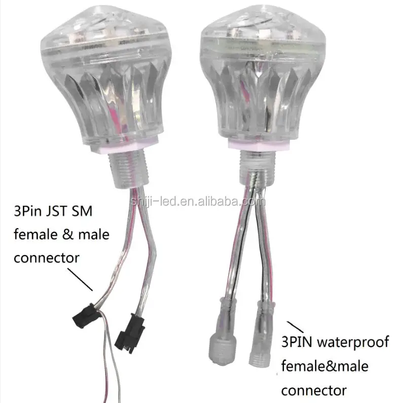 Arduino/матрица/DMX512 управление лампочкой 60 мм 18 светодиодов мечта сменный цвет кабошон светодиод rgb СВЕТОДИОД dmx pixel