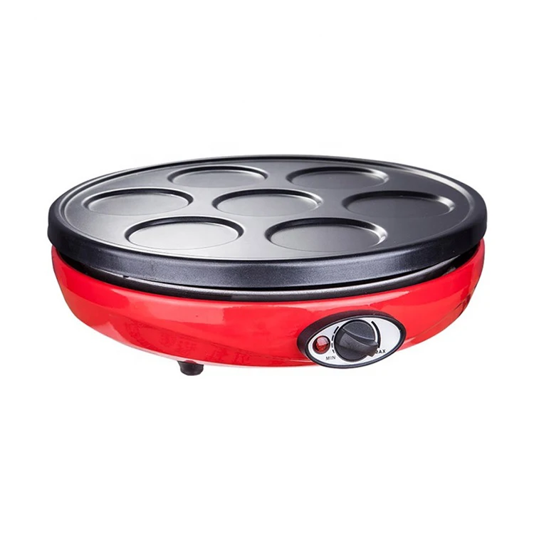 12 inch crepe pancake maker machine detachable plates 1000W crepe maker