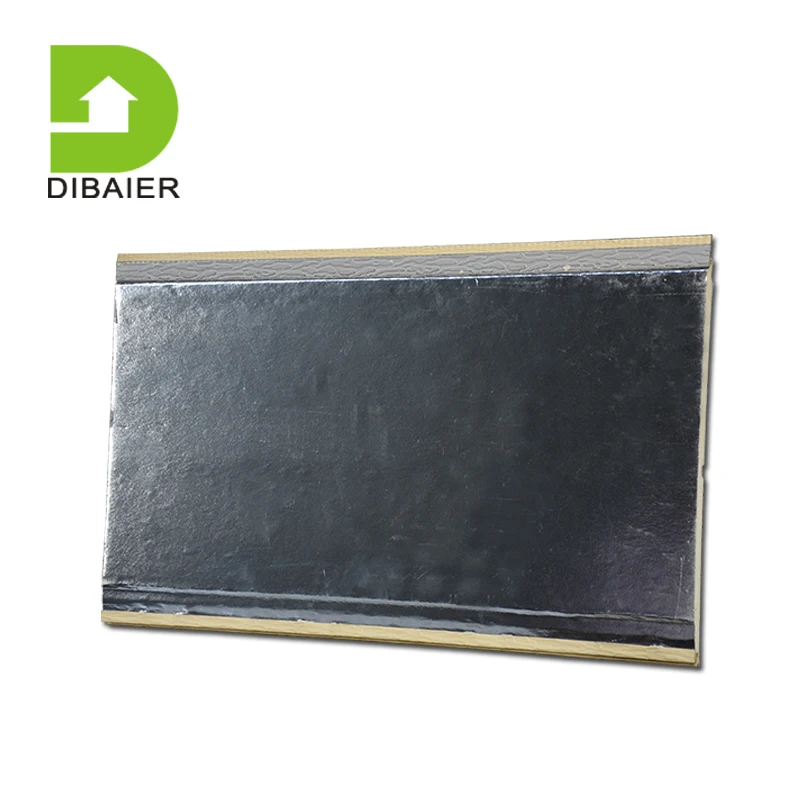 Уличные декоративные настенные панели из искусственной кожи по лучшей цене, 16 мм, полиуретан, 40 кг/м3, оцинкованная сталь, легкий вес, современный, 50 кг/м3, неметаллический