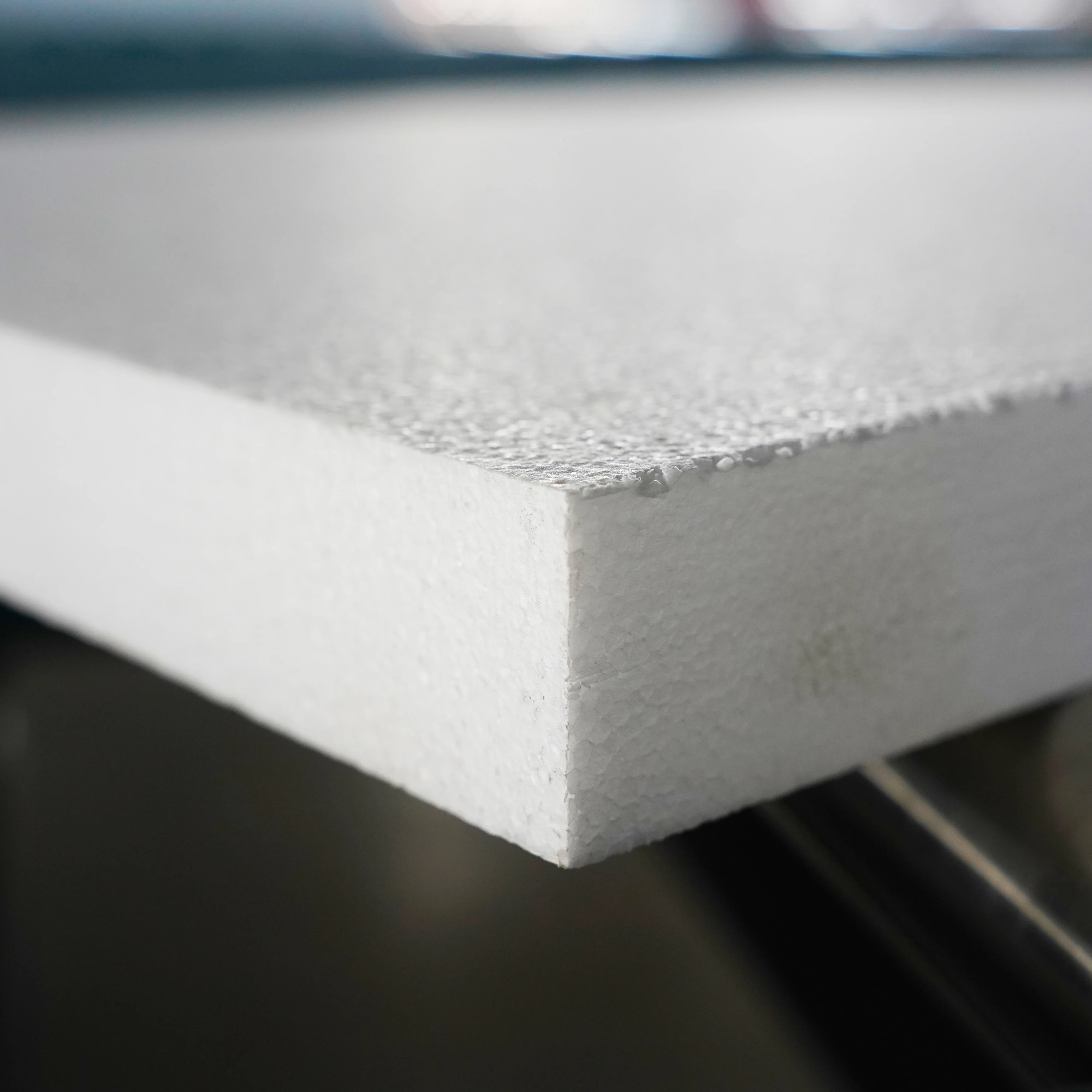 flooring accessory white EPS foam PS skirting board 2.4 meter