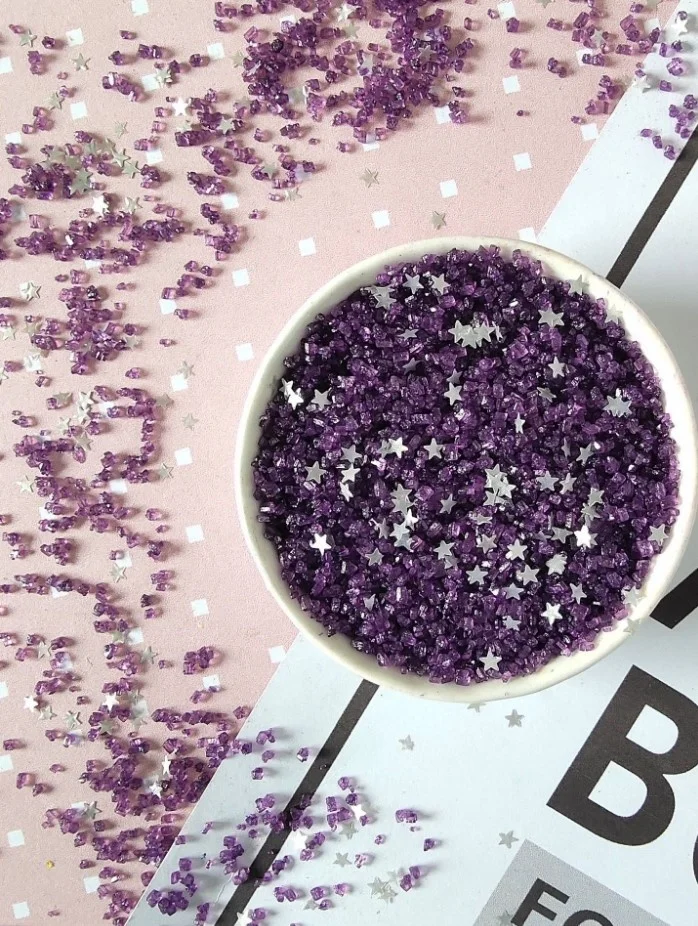 glitter sprinkles for cupcake icecream and chocolates decoration bakery ingredients manufactory edible white sugar beads shaped